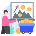 پیش‌نمایش فایل crypto-coins-mining-4241558 از پک ارز دیجیتال و ۲