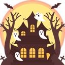 پیش‌نمایش فایل halloween-house-4286337 از پک هالووین