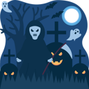 پیش‌نمایش فایل halloween-night-4337131 از پک هالووین