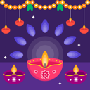 پیش‌نمایش فایل diwali-lamp-4456370 از پک جشن دیوالی