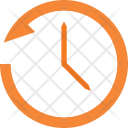 پیش‌نمایش فایل anti-clockwise-clock از پک زمان و تقویم