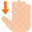 پیش‌نمایش فایل swipe-down از پک حرکات لمسی