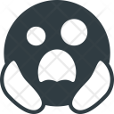 پیش‌نمایش فایل scared-face از پک Emoticons 