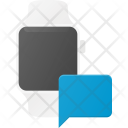 پیش‌نمایش فایل chatting-in-watch از پک دستگاه‌های هوشمند