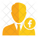 پیش‌نمایش فایل facebook-user از پک آواتار شخص کاربر مرد زن