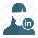 پیش‌نمایش فایل linkedin-account-1 از پک آواتار شخص کاربر مرد زن