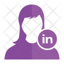 پیش‌نمایش فایل linkedin-account از پک آواتار شخص کاربر مرد زن