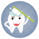 پیش‌نمایش فایل tooth-250 از پک دندان (طرح تخت)