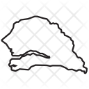 پیش‌نمایش فایل senegal-61 از پک طرح کلی نقشه های کشور