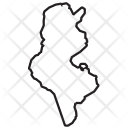 پیش‌نمایش فایل tunisia-63 از پک طرح کلی نقشه های کشور