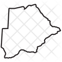 پیش‌نمایش فایل botsawana از پک طرح کلی نقشه های کشور