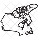پیش‌نمایش فایل canada-74 از پک طرح کلی نقشه های کشور