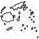 پیش‌نمایش فایل fijimaps از پک طرح کلی نقشه های کشور
