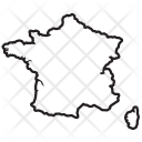 پیش‌نمایش فایل france-67 از پک طرح کلی نقشه های کشور