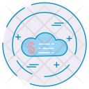 پیش‌نمایش فایل cloud-cost-28 از پک سرمایه گذاری و مالی خط پر