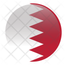 پیش‌نمایش فایل bahrain-64 از پک پرچم های گرد جهان