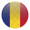 پیش‌نمایش فایل romania-58 از پک پرچم های گرد جهان