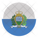 پیش‌نمایش فایل san-marino-10 از پک پرچم های گرد جهان
