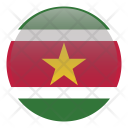 پیش‌نمایش فایل suriname-50 از پک پرچم های گرد جهان