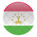 پیش‌نمایش فایل tajikistan-60 از پک پرچم های گرد جهان
