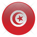 پیش‌نمایش فایل tunisia-64 از پک پرچم های گرد جهان