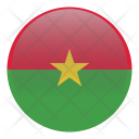 پیش‌نمایش فایل burkina-44 از پک پرچم های گرد جهان