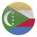پیش‌نمایش فایل comoros-48 از پک پرچم های گرد جهان