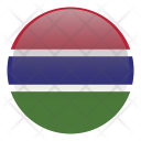 پیش‌نمایش فایل gambia-55 از پک پرچم های گرد جهان