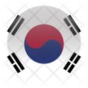 پیش‌نمایش فایل korea-9 از پک پرچم های گرد جهان