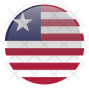 پیش‌نمایش فایل liberia-64 از پک پرچم های گرد جهان