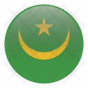 پیش‌نمایش فایل mauritania-64 از پک پرچم های گرد جهان