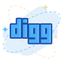 پیش‌نمایش فایل digg-25 از پک رسانه های اجتماعی