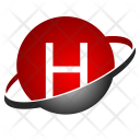 پیش‌نمایش فایل h-charcter از پک لوگوی الفبا