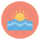 پیش‌نمایش فایل sunset-195 از پک دایره آب و هوا