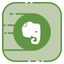 پیش‌نمایش فایل evernote-36 از پک اجتماعی خطی پر