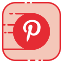 پیش‌نمایش فایل pinterest-199 از پک اجتماعی خطی پر