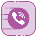 پیش‌نمایش فایل viber-35 از پک اجتماعی خطی پر