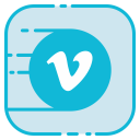 پیش‌نمایش فایل vimeo-201 از پک اجتماعی خطی پر