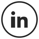 پیش‌نمایش فایل linkedin-205 از پک گلیف Peelicons