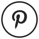 پیش‌نمایش فایل pintrest-7 از پک گلیف Peelicons