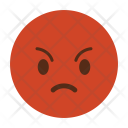 پیش‌نمایش فایل angry-face-15 از پک شکلک های فلت