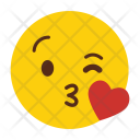 پیش‌نمایش فایل blowing-kiss از پک شکلک های فلت