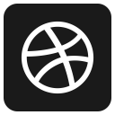 پیش‌نمایش فایل dribbble-190 از پک گوشه گرد اجتماعی