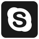 پیش‌نمایش فایل skype-217 از پک گوشه گرد اجتماعی