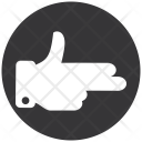 پیش‌نمایش فایل scissors-gesture از پک دایره ضربه ژستی