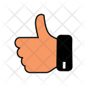 پیش‌نمایش فایل thumbs-up-129 از پک ضربه ژستی