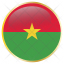 پیش‌نمایش فایل burkina-45 از پک پرچم های گرد جهان