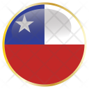 پیش‌نمایش فایل chile-64 از پک پرچم های گرد جهان