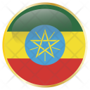 پیش‌نمایش فایل ethiopia-66 از پک پرچم های گرد جهان