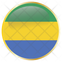 پیش‌نمایش فایل gabon-65 از پک پرچم های گرد جهان